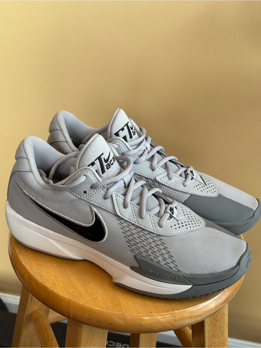 Men’s Nike Air Zoom GT Academy Wolf Grey/White Sneakers